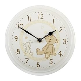 Cute Teddy Bear Nursery Quartz Wall clock