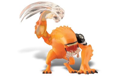 Childrens Toyshop  Used : Ben 10 - 10cm Battle Figure - Wildmutt