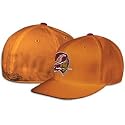 Tampa Bay Buccaneers Mitchell & Ness Tangerine Throwback Fitted Cap / Hat