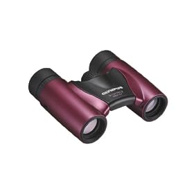Olympus 8 x 21 RC II Binoculars - Metal Magenta