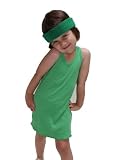 American Apparel 3135 Toddler Girl Kids Rib Racerback Dress