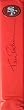 Tom Rathman Autographed San Francisco 49ers Full Size Logo Football End Zone Pylon, Proof Photo