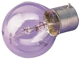 GE Lighting 25BCCLRD / 25W Round Lamp - Bayonet Cap - Clear - Pack of 4