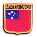 Western Samoa - Country Shield Patches
