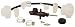 Tilton 7/8 master cylinder kit (remote kit, small and large reservoirs)