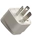 Grounded Adapter Plug America to China Australia GUC CE Certified