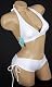 Unrivaled Womens Junior Size Swimwear New Sexy Boyshorts Halter 2 pc Bikini Swimsuit White Before It’s Too Late