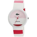 Lacoste Womens 2010533 Goa Pink Stripe White S
