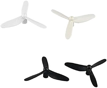 ABC(TM) Cheerson Upgraded 3-Leaf Propellers for CX-10 CX-10A RC Quadcopter Black & White