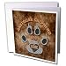 Doreen Erhardt Dog Breed Collection - Anatolian Shepherd Love Dog Breed in Gray and Brown - Greeting Cards-12 Greeting Cards with envelopes