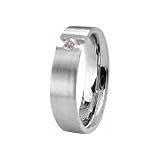 SilberDream Titan Herren Ring Unisex Fingerring f�r M�nner und Damen geeigneter Schmuck Titanring RXT436von "SilberDream"