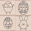 Wood Block-Silly Spring by Hero Arts