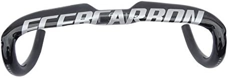 FCFB FW sliver carbon handlebar road bike bar carbon parts internal cable routing Handlebar (40cm)