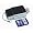 Kingston MobileLite USB 2.0 Multi-card Reader with 8 GB Class 4 SDHC Flash Memory Card FCR-MLG2+SD4/8GB