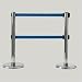 AARCO AAR - HBK - 27(Bk) Form-A-Line Dual Retractable Belt System