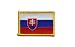 Slovakia Flag embroidered Iron-On Patch