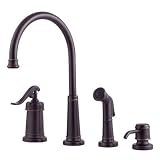  : Price Pfister Ashfield Tuscan Bronze Kitchen Faucet Set