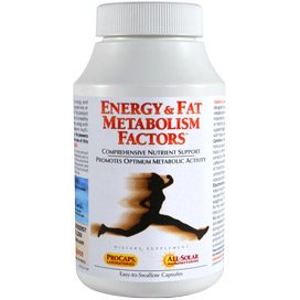 Energy & Fat Metabolism Factors 180 Capsules Energy & Fat Metabolism Factors 180 Capsules