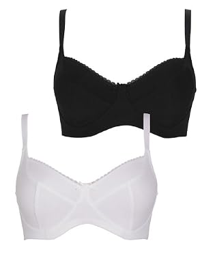 M2b 3-Piece Cup Maternity Bras - 2pk