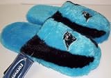 Carolina Panthers NFL Plush Slide Slippers - M