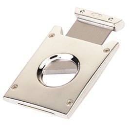 Personalised Silver Plated Cigar Cutter ENGRAVED FREE, Birthday, Anniversary Gift