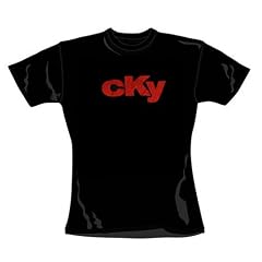 T-Shirt CKY (Femme) - Logo Girls - Taille S - Noir