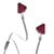 Lady Gaga Heartbeats In-Ear Headphones (Rose Red)