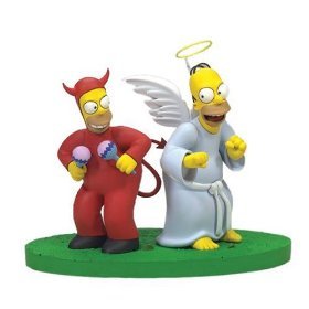 McFarlane: Simpsons Series 2 - Good/Evil Homer