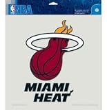 Miami Heat 8x8 COLOR Die Cut Window Cling