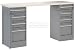 Office Products : 72" 8 Drawer Plastic Top Workbench