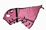 Winter Horse Blanket Hood 420D Pink