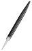 GROBET AMERICAN PATTERN ALUMINUM FILES TYPE A HALF ROUND 6-INCH BOX OF 12