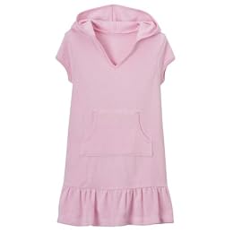 Girls' Xhilaration&reg; Hoody Flounce Dress - Hot Pink