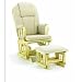 Glider with Ottoman