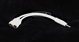 System-S Jack Y-Splitter Cable for two headphones for Apple iPod Nano 1 2 3 4 5 6 Touch 1 2 3 4 Mini Video Classic Shuffle 3 Gen