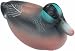Vo-Toys Vinyl Duck with Real Voice 9in Dog Toy