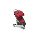 Baby Jogger City Mini Series Jogging Stroller - Single (Black / Red)