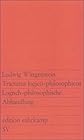 Edition Suhrkamp, Nr.12, Tractatus logico-philosophicus
