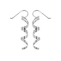 Boucles d'oreille - S - ER9241 - Pendientes de mujer de plata, 50 x 8 mm