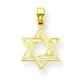 14k Jewish Star of David Pendant