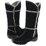 Sporto Women's Patch Boot,Black,8.5 M US