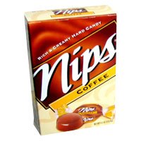 Pearson Nips Coffee, Rich & Creamy Hard Candy - 4 Oz, 12 Ea