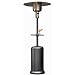 AZ Patio Heaters HLDS01-CBT Tall Patio Heater with Table, 87-Inch, Hammered Silver
