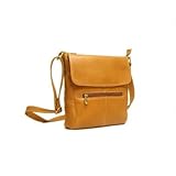 Le Donne Leather Front Flap Crossbody (Tan) Le Donne Leather Front Flap Crossbody (Tan)