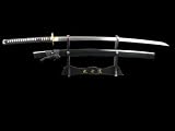 Fully Handmade Practical Flower & Butterfly Katana Sword #295L
