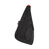 Sports All Purpose Travel Cross Back Mini Backpack (Black)