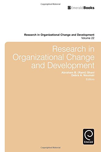Research in Organizational Change and Development