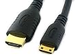 Mini-HDMI Male to HDMI Male Cable: 6 ft - by Abacus24-7