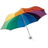 MoMA Mini Color Spectrum Rainbow Umbrella Collapsible