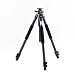 Giottos GTMTL8361B Professionelles Karbon Stativ (1,85 kg Gewicht, 8 kg max. Belastbarkeit, 170 cm max. Auszugsh�he) schwarz